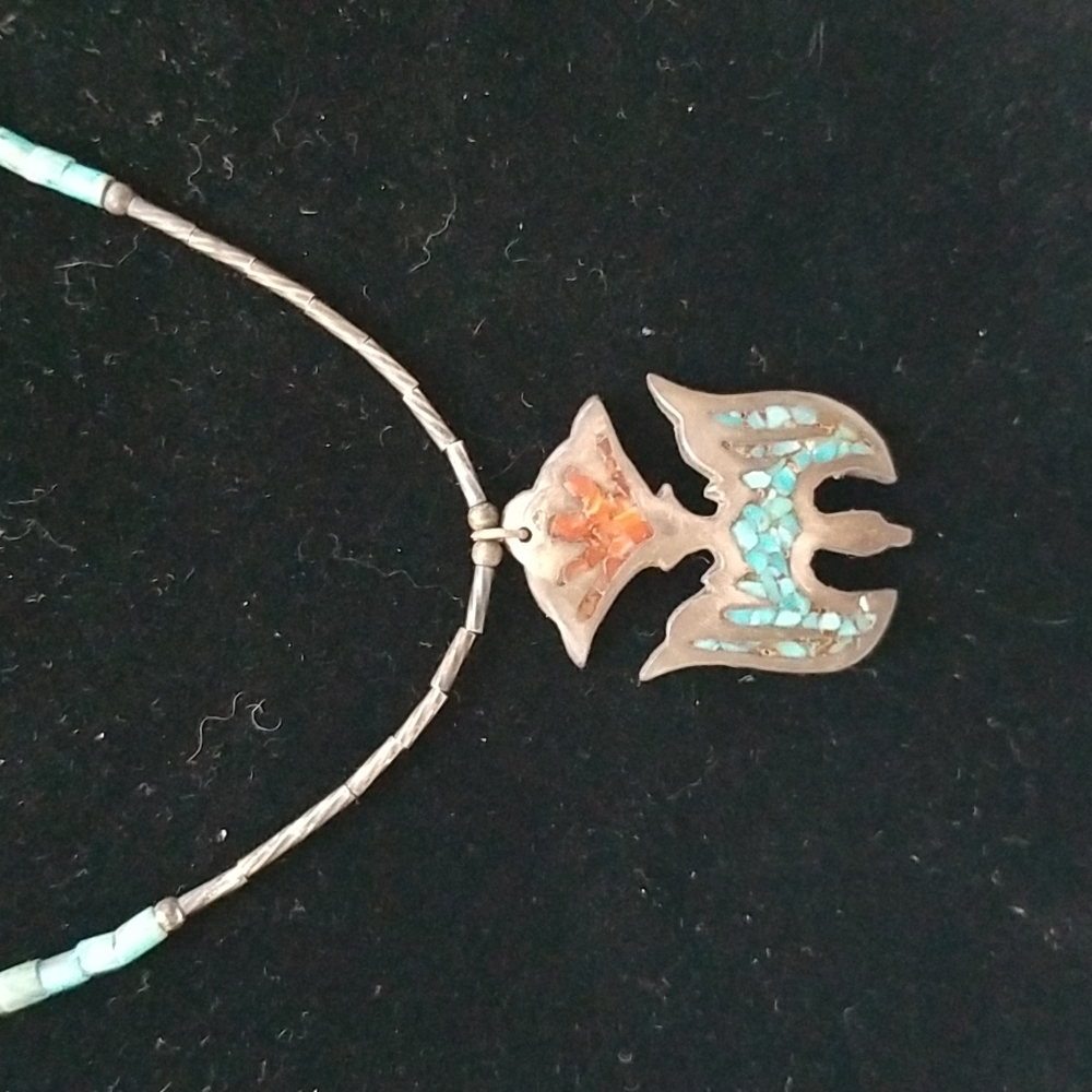📿ARTISAN THUNDERBIRD PENDANT NECKLACE